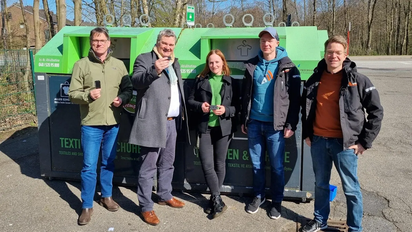 Norderstedt optimiert Logistik und steigert Bürgerzufriedenheit mit adhoc smart waste