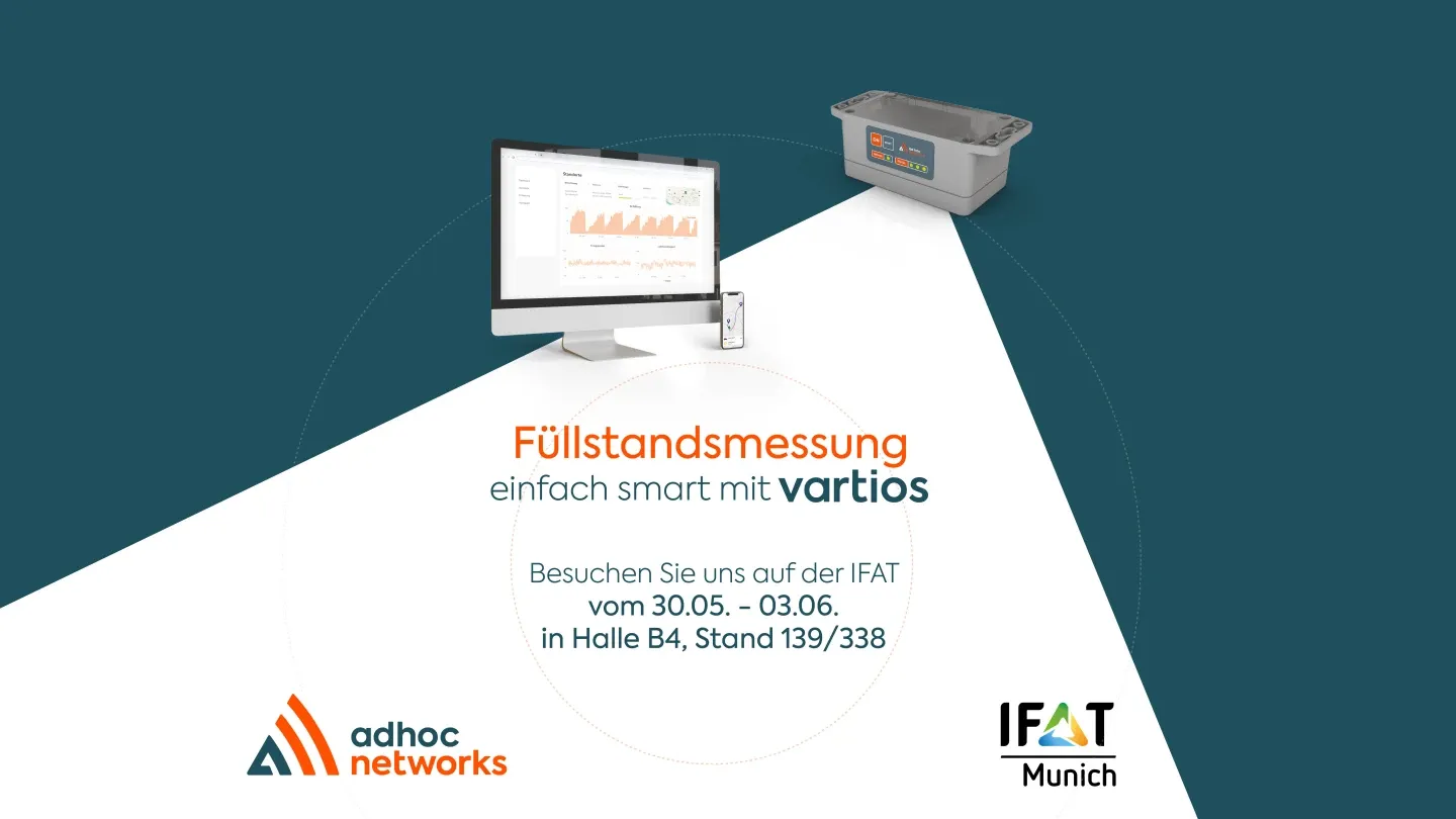 adhoc networks @ IFAT Munich 2022
