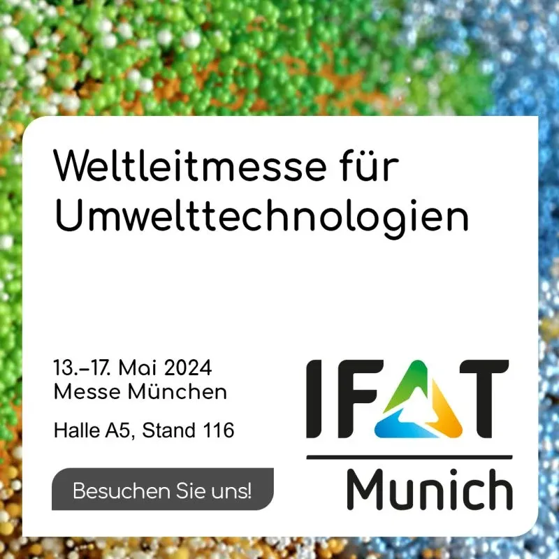 ♻️ adhoc smart waste ist auf der IFAT München 2024! 🌍