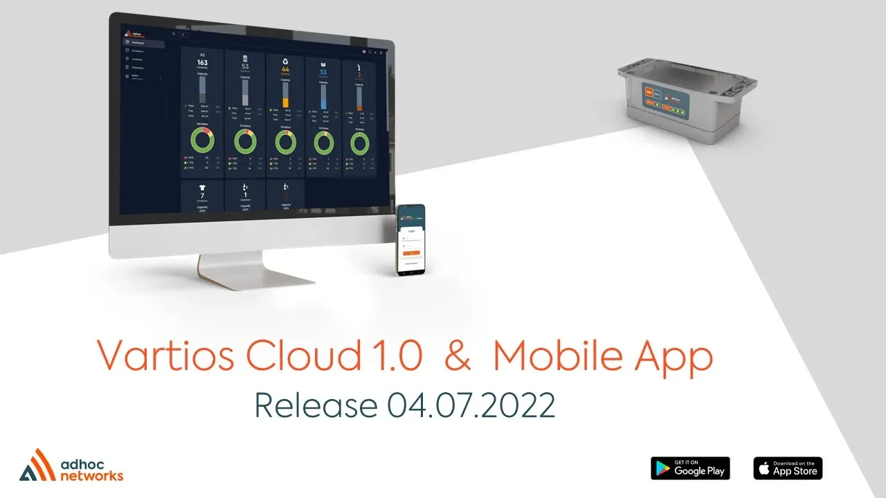 Release Vartios Cloud 1.0 & Mobile App